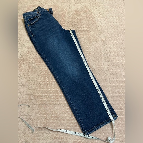 Straight Leg Jeans High Rise Size 14 Short Sonoma Goods - Picture 6 of 8